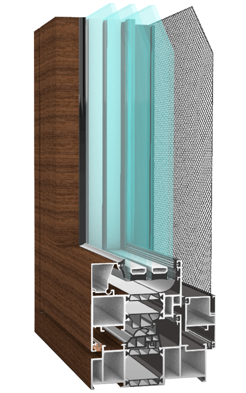 窗紗一體窗內(nèi)開紗外開系列